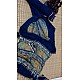IG7415pure gazzi silk jari lakdi patta pallu  