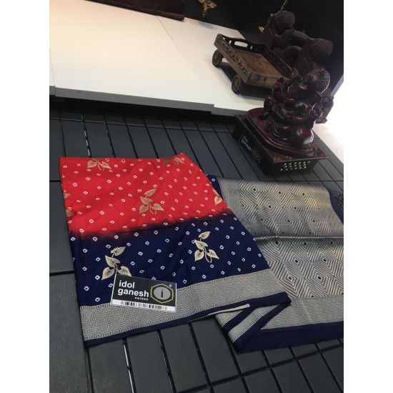 IG742 Lite weight silk weaving sarees