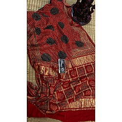 IG7420ure gazzi silk Garh chola weaving  