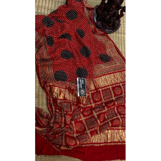 IG7420ure gazzi silk Garh chola weaving  