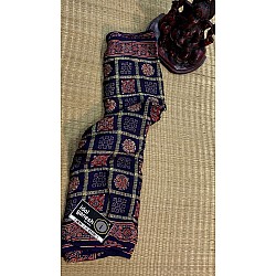 IG7422:pure gazzi silk Garh chola weaving  