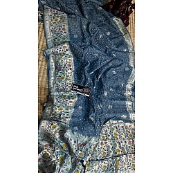 IG7446pure tusser georgette paitani weaving 