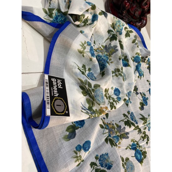 IG7452: lite weight lenine saree IG7452: lite weight lenine saree