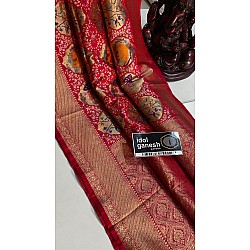 IG7466: lite weight pure banarasi kathan sarees IG7466: lite weight pure banarasi kathan sarees