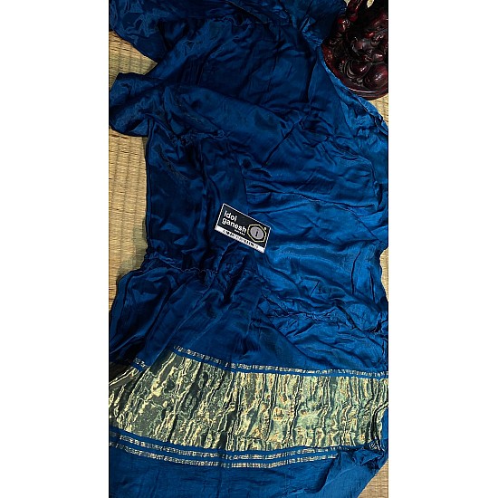 IG7480:pure gazzi silk lagdi patta jari pallu  
