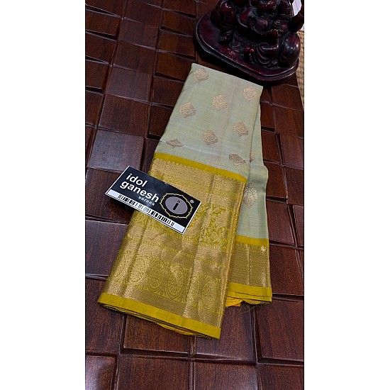 IG7484Pure handloom kanchi pattu 