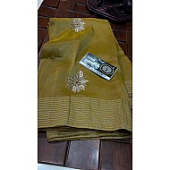 IG7498: lite weight pure kanchi free fall Tissu  