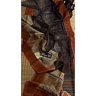 IG7534:pure handloom Tusser/Tusser 6960/-