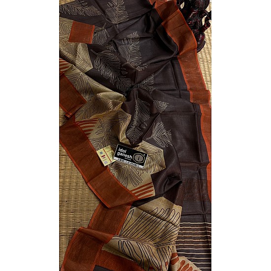 IG7534:pure handloom Tusser/Tusser 6960/- IG7534:pure handloom Tusser/Tusser 6960/-