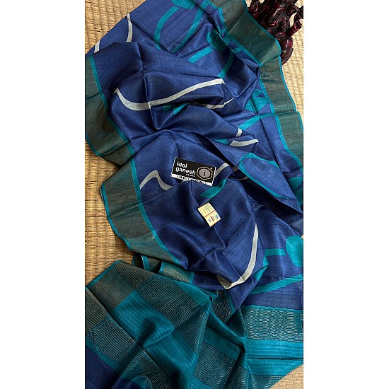 IG7535:pure handloom Tusser/Tusser  6960/-