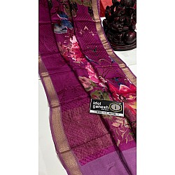 IG7541:pure handloom kanchi crape weaving  