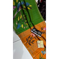 IG7548pure handloom kathan pattu weaving border 
