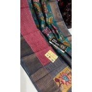 IG7551ure handloom desi Tusser /tusser 