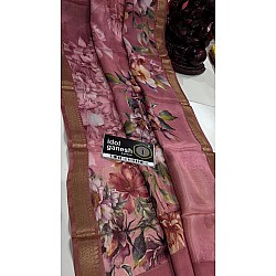 IG7558pure handloom kanchi crape weaving  border 