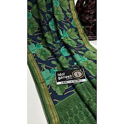 IG7567:lite weight pure assami crape kanchi weaving border IG7567:lite weight pure assami crape kanchi weaving border