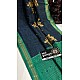 IG7568 weight pure assami crape kanchi weaving border  