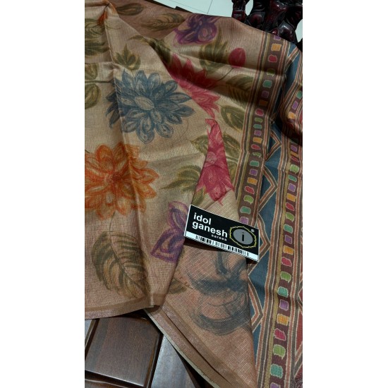 IG7575:lite weight kota sarees with nice hand prints 2110/- IG7575:lite weight kota sarees with nice hand prints 2110/-