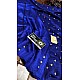 IG7581pure handloom mutka silk blended with pure musline 
