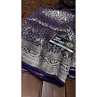 IG7600:lite weight pure soft banarasi kathan sarees 