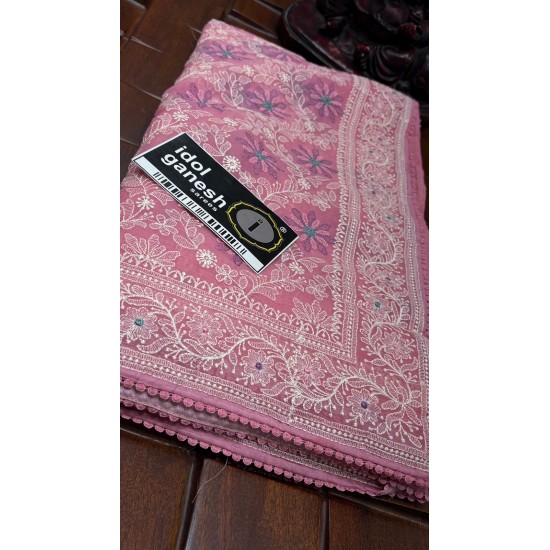 IG7610 lite weight pure chiffon sarees 