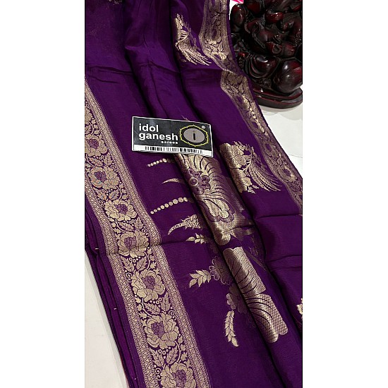 IG7620lite weight pure Tusser georgette IG7620lite weight pure Tusser georgette