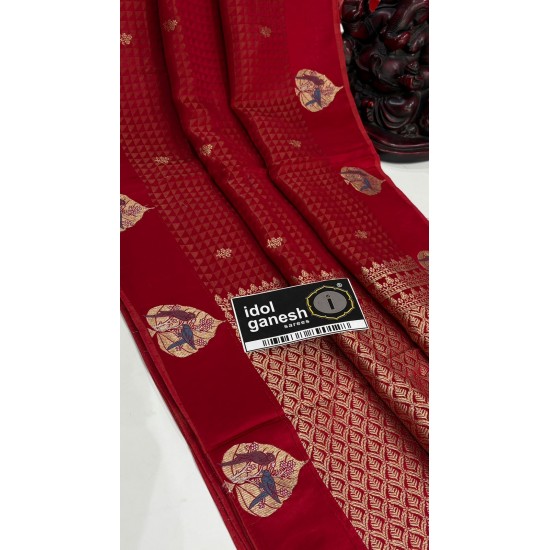 IG7632 lite weight pure banarasi soft silk 