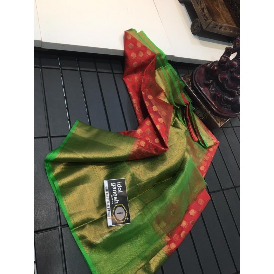 IG764 Lite wight Kanchi kora sarees