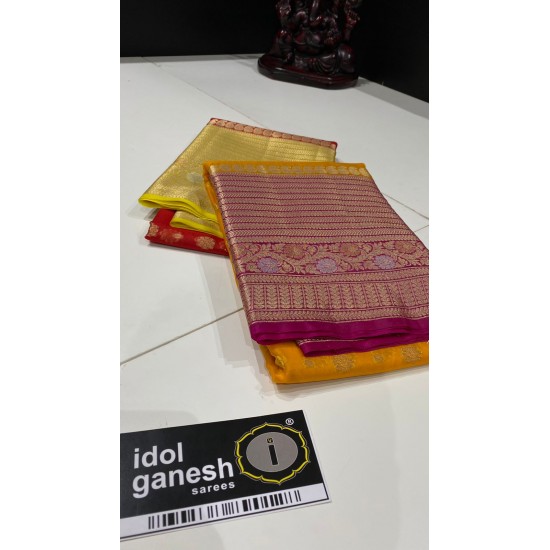 IG766 Lite wight Kanchi kora sarees