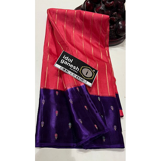 IG7680 lite weight pure mango sarees 