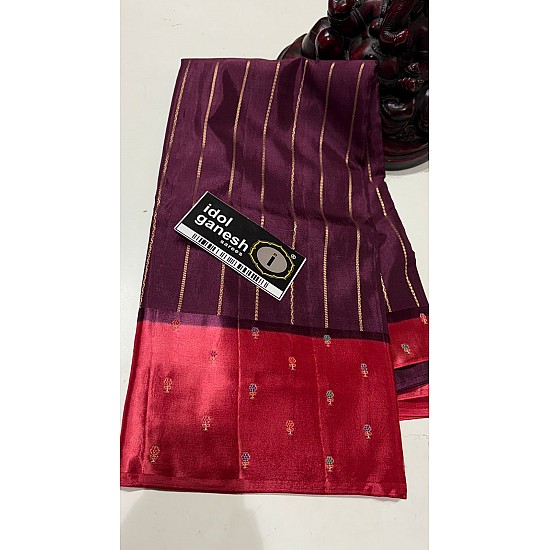 IG7680 lite weight pure mango sarees 