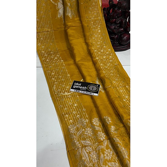 IG7682 lite weight pure crape 