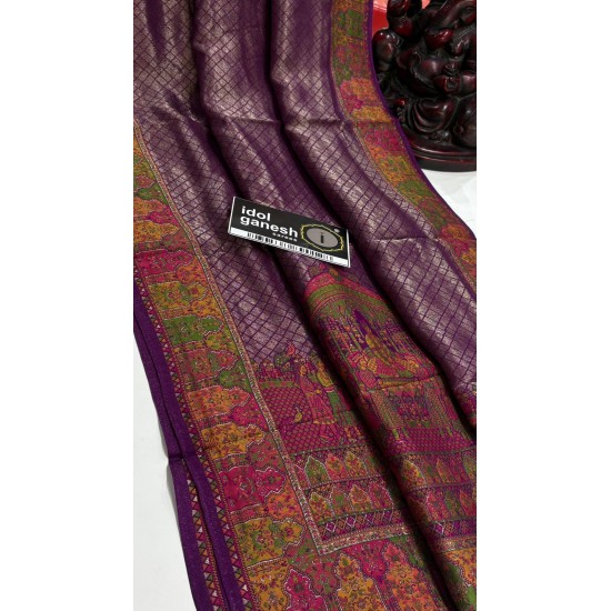 IG7697 lite weight pure jari georgette 