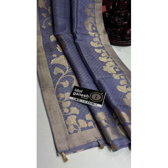 IG7708 lite weight pure tissue kathan sarees IG7708 lite weight pure tissue kathan sarees