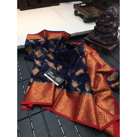 IG771 Lite weight Kanchi kora sarees