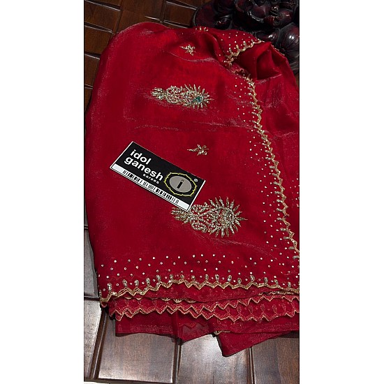 IG7726:lite weight pure velvet chiffon 