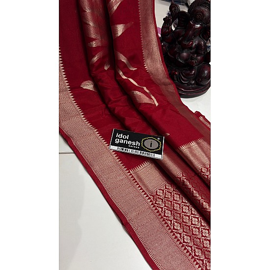 IG7728:lite weight pure mango sarees 