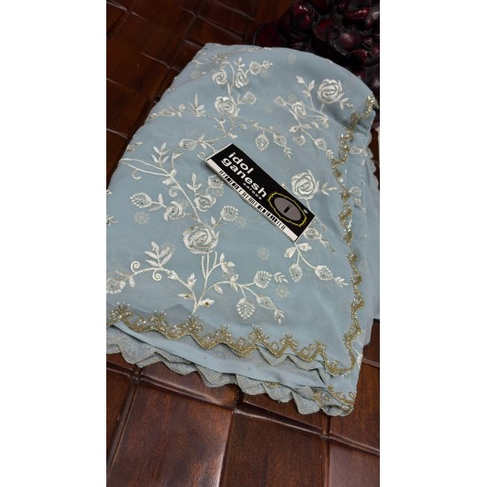 IG7735lite weight georgette Embridory IG7735lite weight georgette Embridory