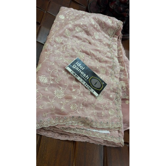 IG7746:lite weight pure tissue chiffon jale Embridory IG7746:lite weight pure tissue chiffon jale Embridory