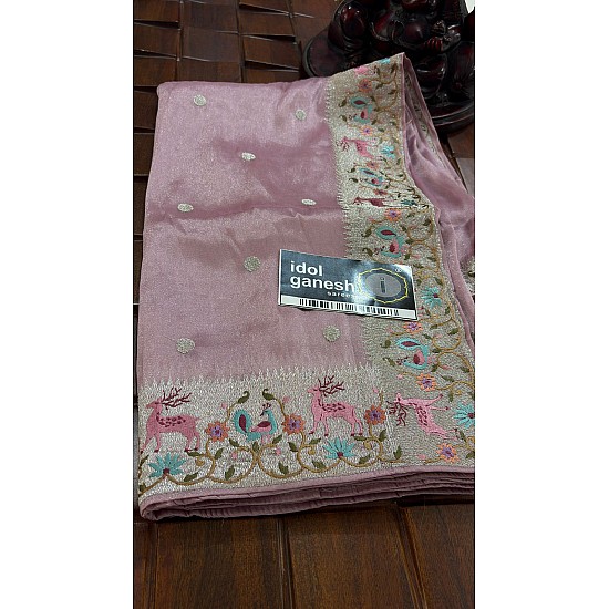 IG7748:lite weight pure muslin tissue sarees IG7748:lite weight pure muslin tissue sarees