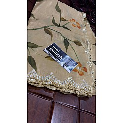 IG7758lite weight pure muslin hand print sarees 