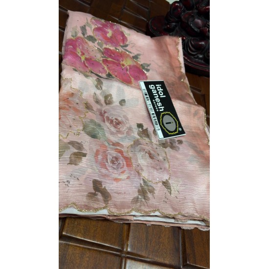 IG7769:lite weight pure crape crush Destel print sarees IG7769:lite weight pure crape crush Destel print sarees