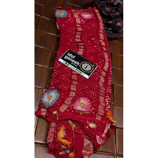 IG7772pure handloom cinone crape full meena weaving 8270/- IG7772pure handloom cinone crape full meena weaving 8270/-