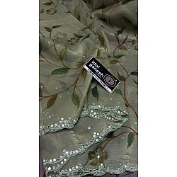 IG7776lite weight pure muslin hand print sarees