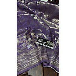 IG7779 lite weight raw mango sarees 