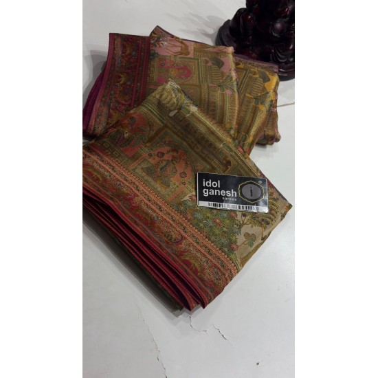 IG7783:lite weight pure soft one grame tissue weaving sarees 