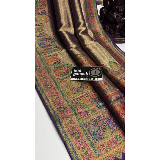 IG7784lite weight pure kanchi jari tissue 