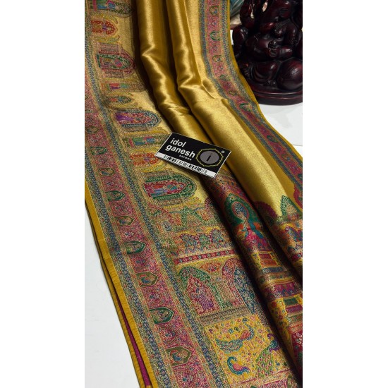 IG7784lite weight pure kanchi jari tissue 