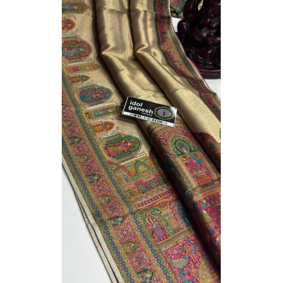 IG7784lite weight pure kanchi jari tissue 