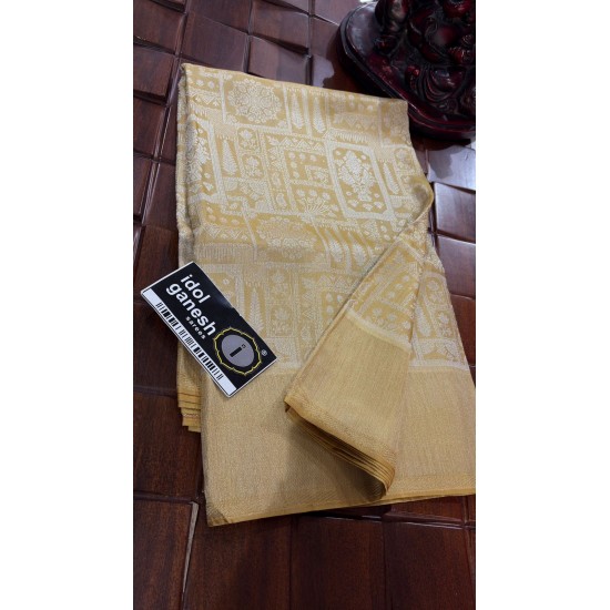 IG7786  Lite weight pure free fall resham tissue  4165/-