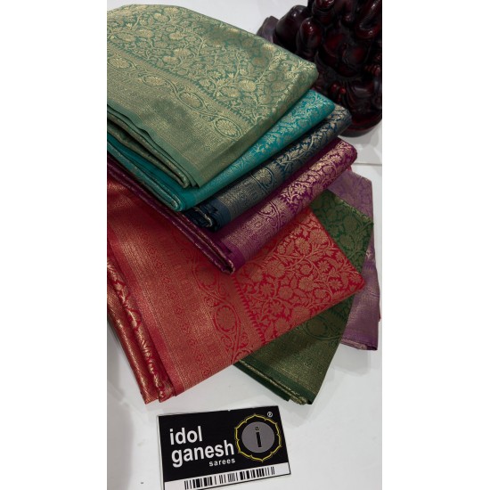 IG7789   Lite weight banarasi soft kathan weaving sarees 2301/-